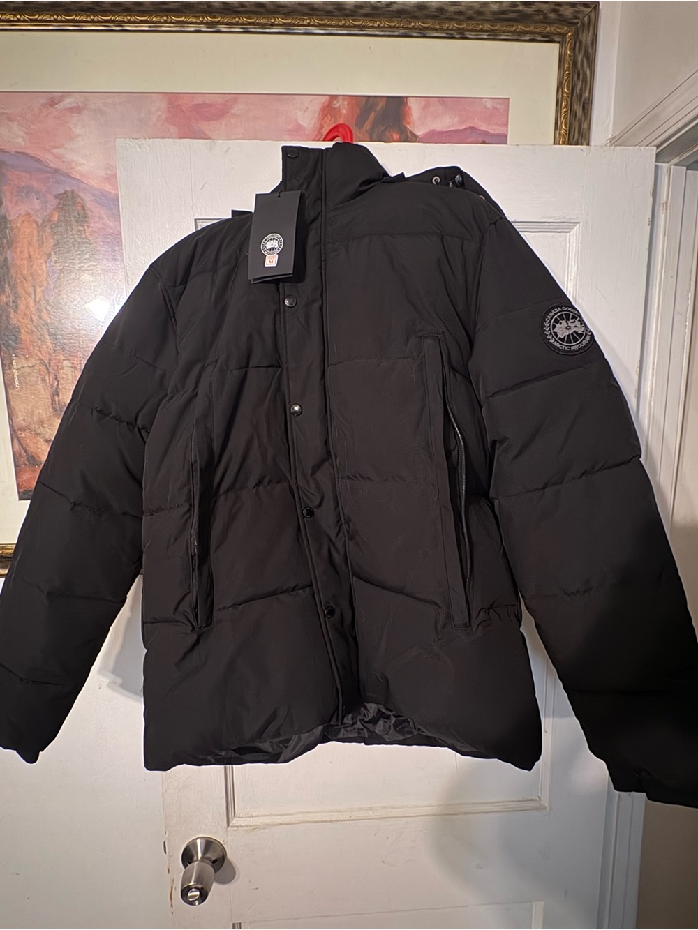 Canada Goose Black Men’s Puffer Jacket